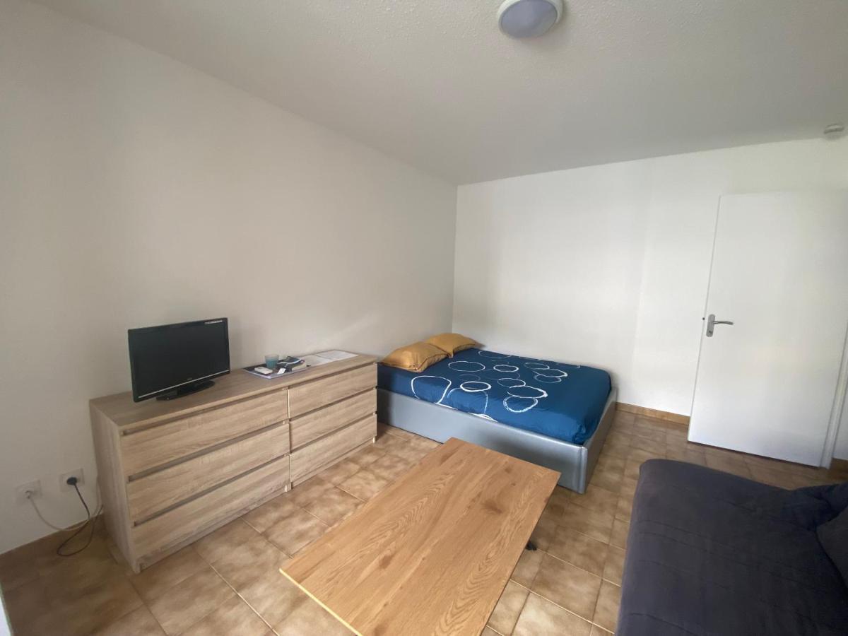 Апартаменты Studio Vue Montagne Avec Parking Gratuit Бастия Экстерьер фото