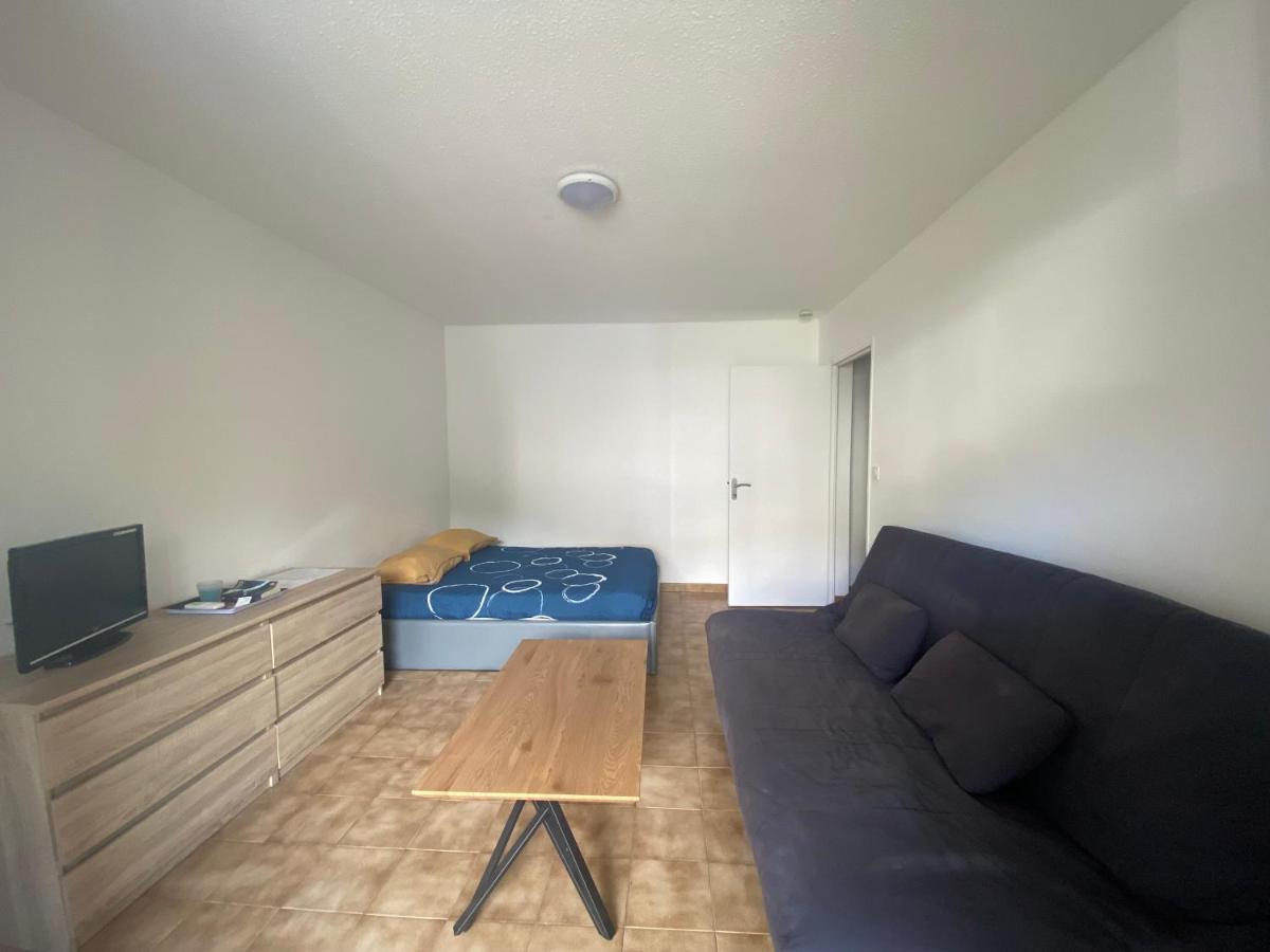 Апартаменты Studio Vue Montagne Avec Parking Gratuit Бастия Экстерьер фото